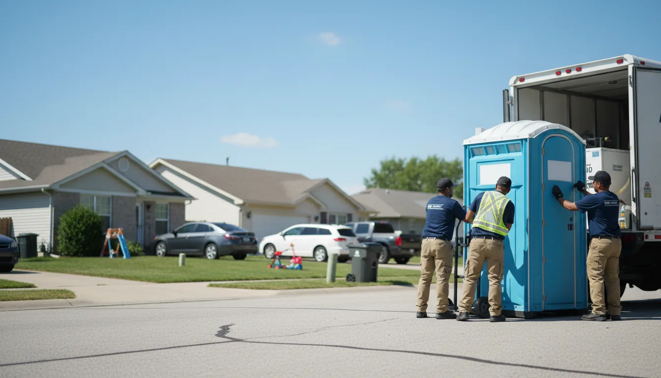 Standard Porta Potty Rentals in Browning, IL near me